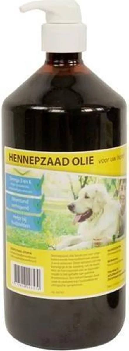 Utopia Hennepzaadolie met pompje 500ml