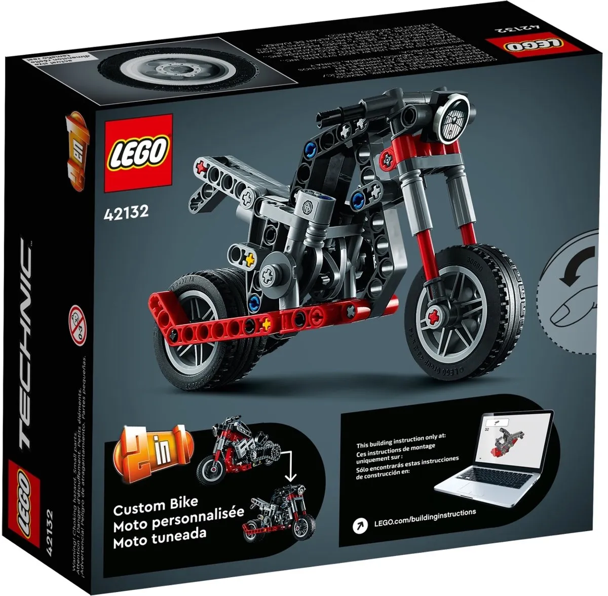 LEGO Technic Motor 42132 - 163 Onderdelen - Meerkleurig
