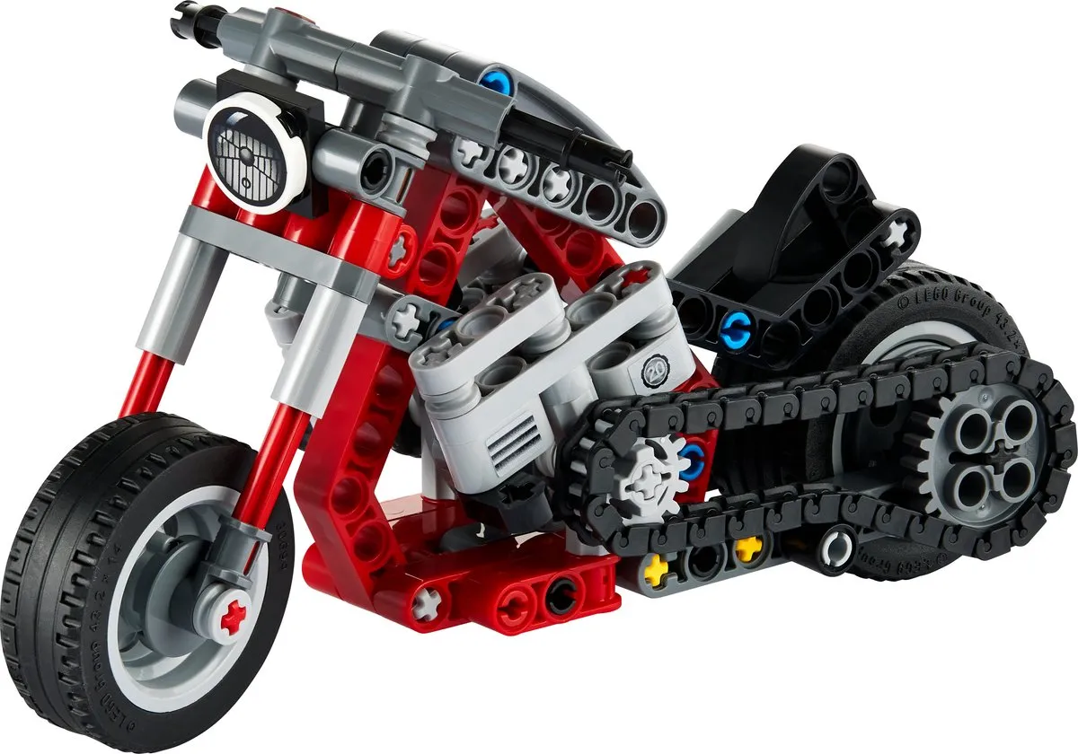 LEGO Technic Motor 42132 - 163 Onderdelen - Meerkleurig - afbeelding 6 van 6