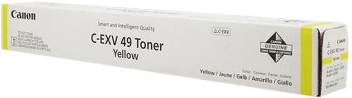 Canon C-EXV 49 Geel Toner - 19.000 pagina's