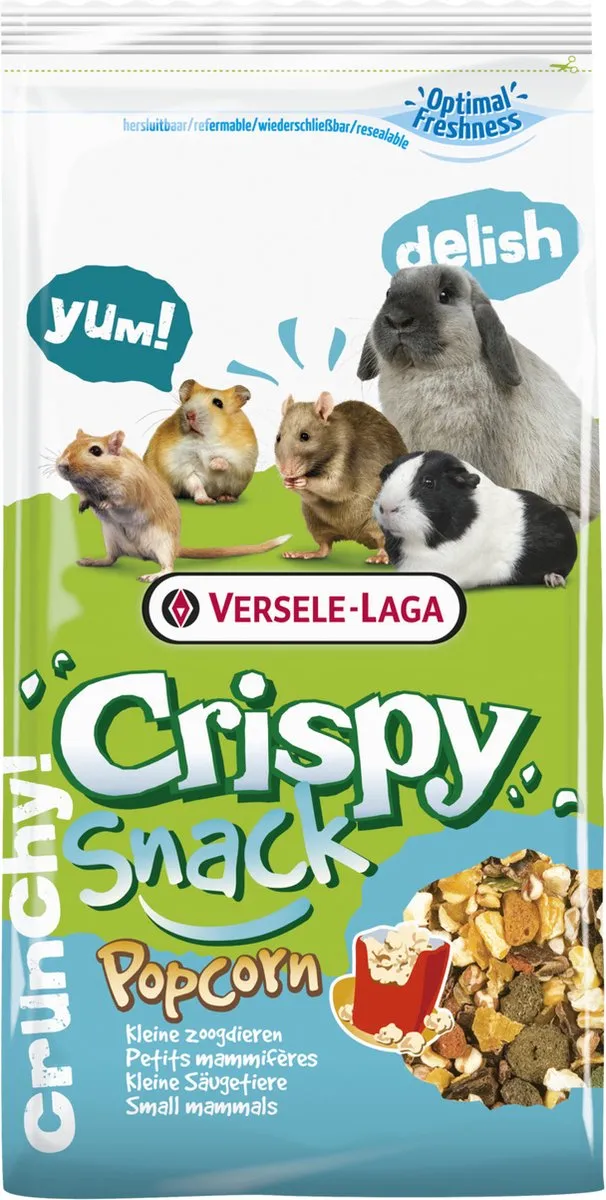 Versele-Laga Crispy Snack Popcorn Rattenvoer 650g