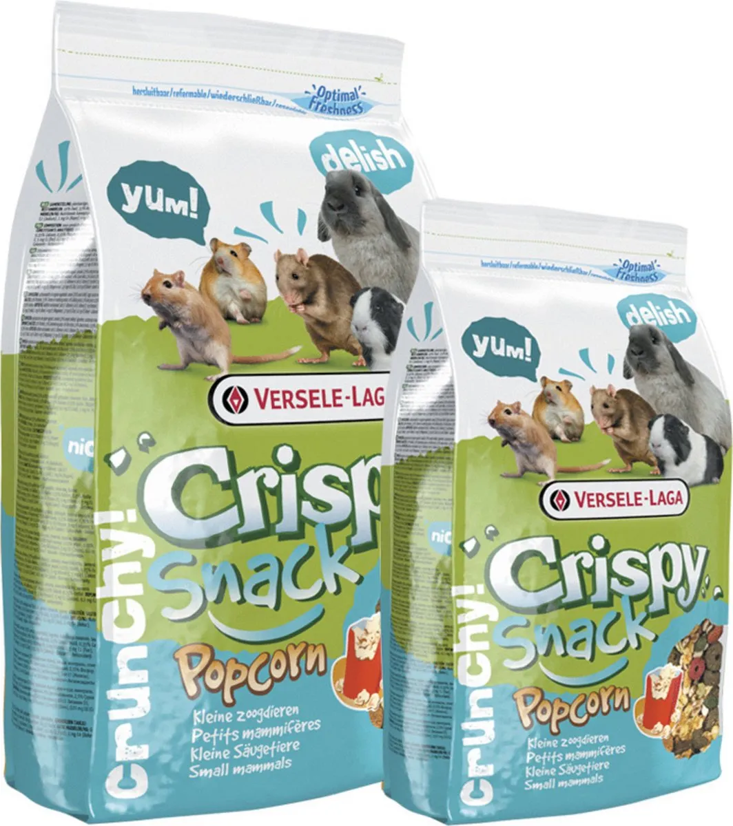Versele-Laga Crispy Snack Popcorn Rattenvoer 650g
