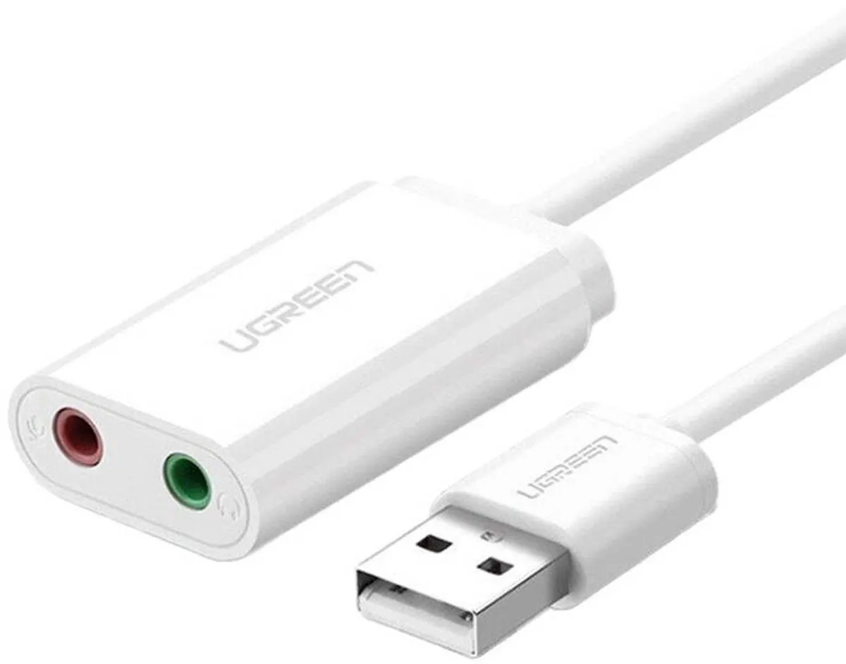 UGREEN US205 Externe USB Geluidskaart