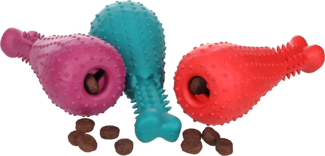 Flamingo HS Bonna Rubber Kippenbout 15,5x6x6cm Assortiment