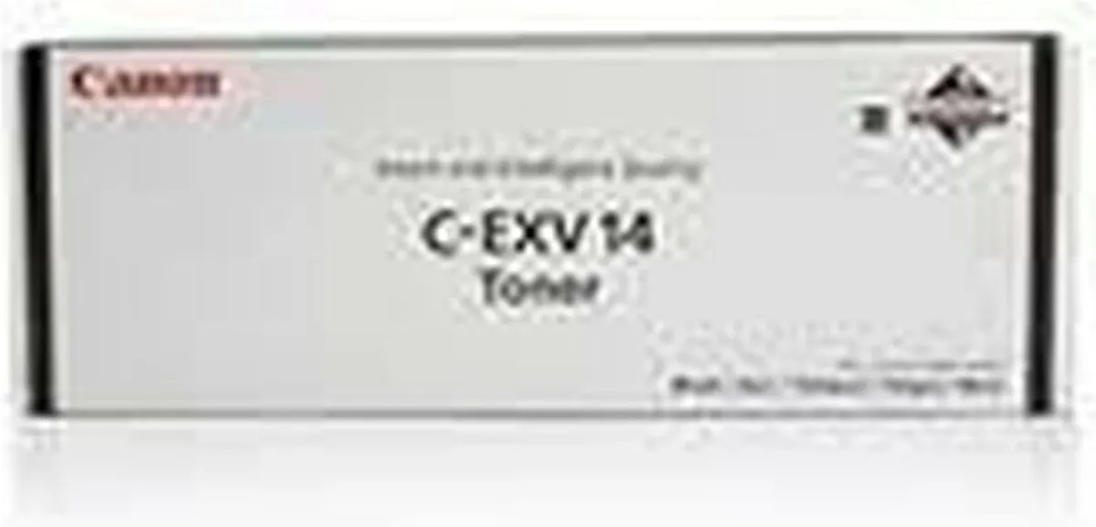 Canon C-EXV 14 Black Toner - 8300 pagina's