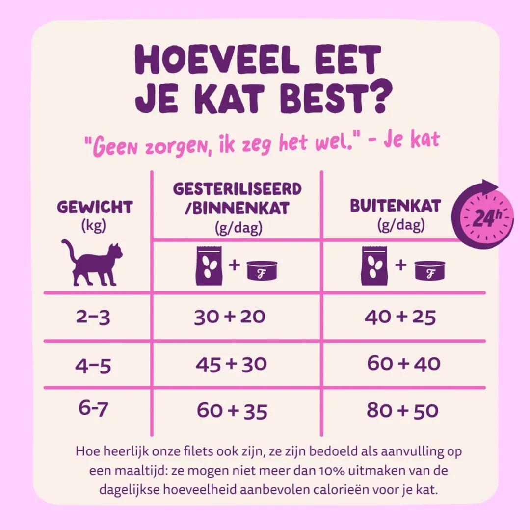 Beeztees Edgard & Cooper Kat Natvoeding - 70g - Zalm/Kip