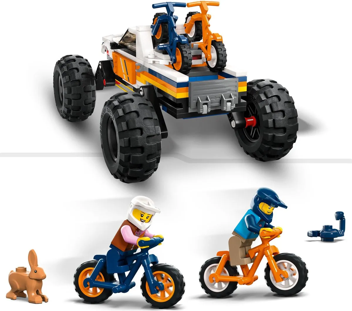 LEGO City 4x4 Terreinwagen 60387 - Meerkleurig