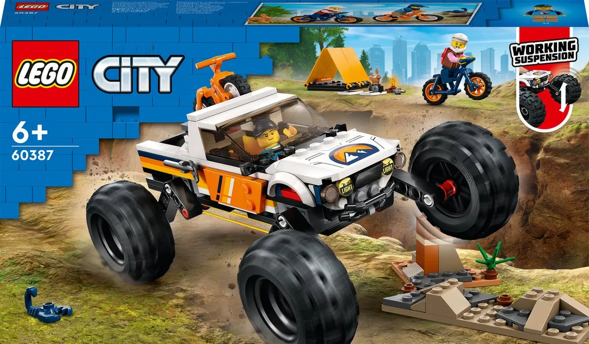 LEGO City 4x4 Terreinwagen 60387