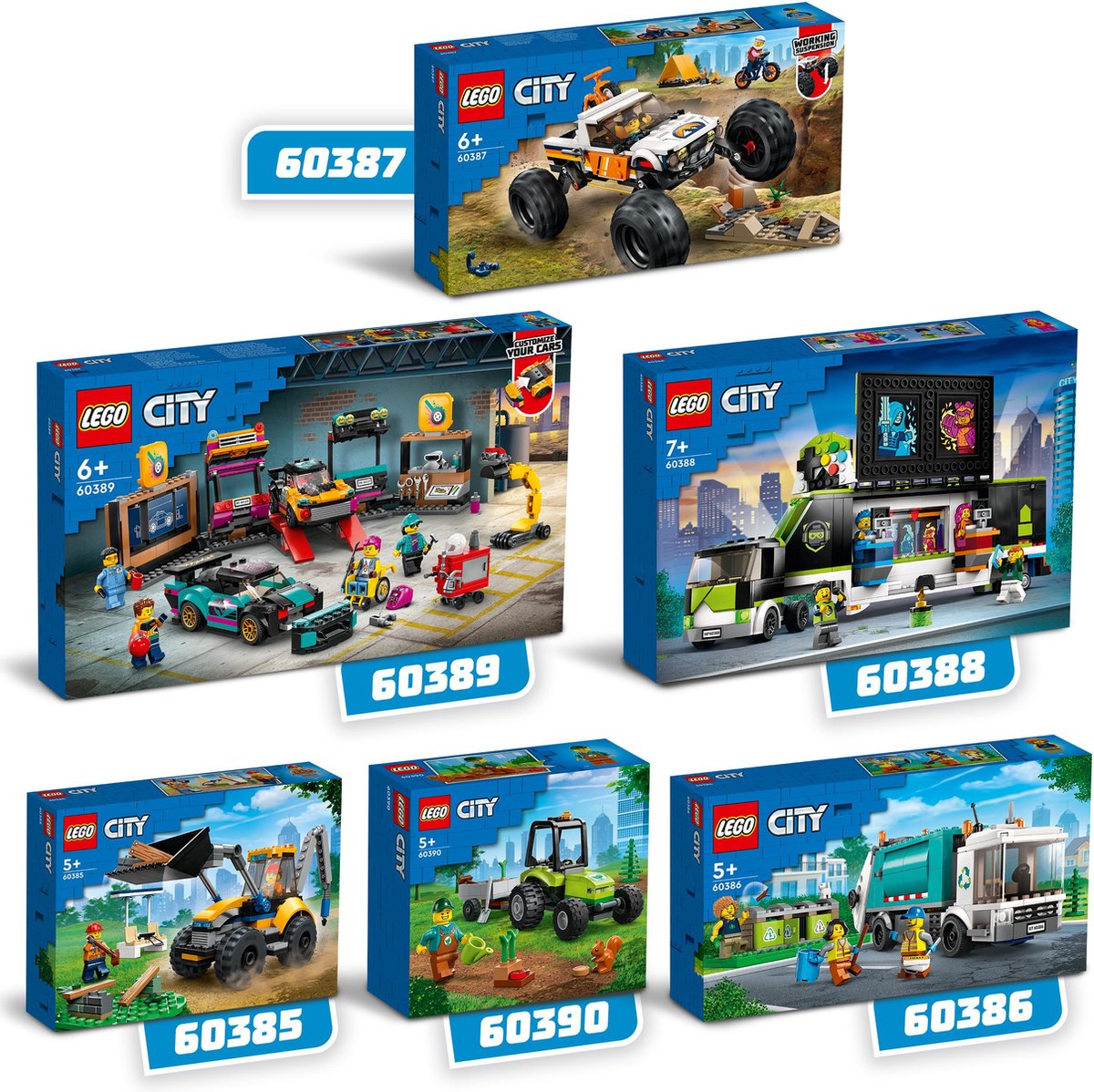 LEGO City 4x4 Terreinwagen avonturen - 60387