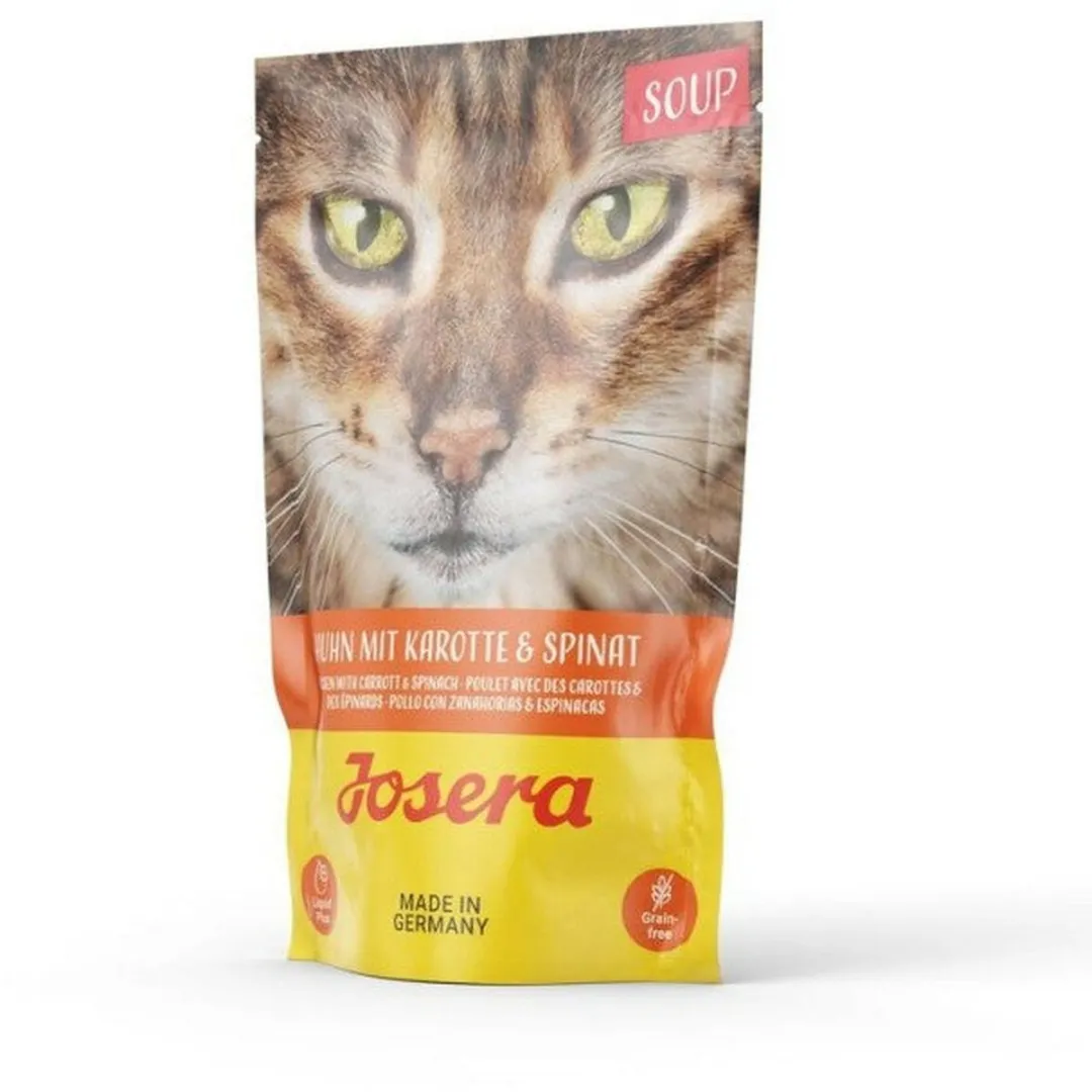 Josera Kat Soep Kip met Wortel & Spinazie 70g