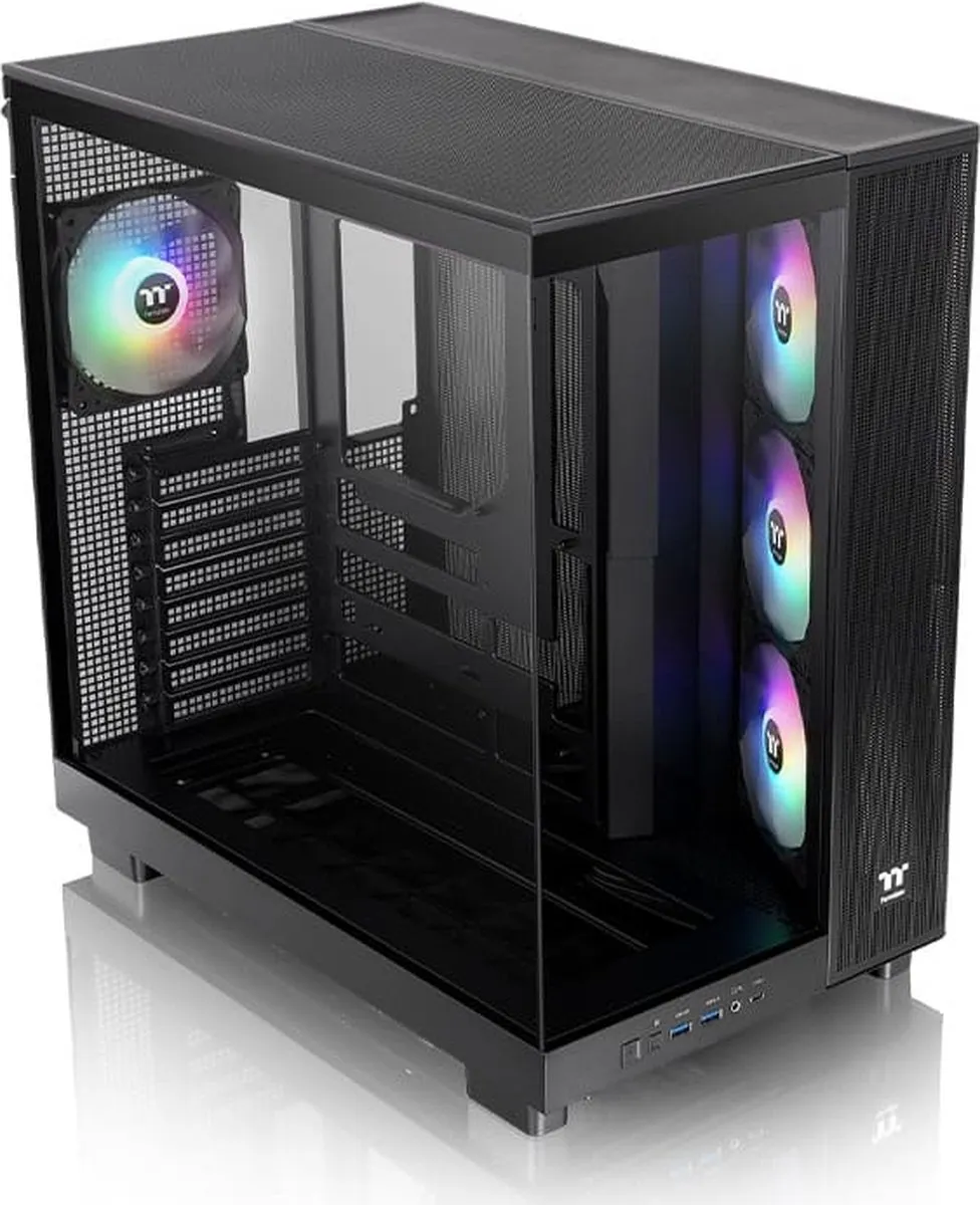 Thermaltake View 380 XL TG ARGB Midi Tower - Zwart
