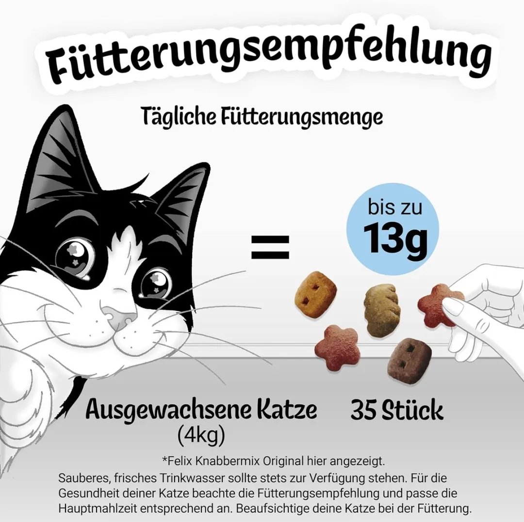 Felix Knabber Mix Original Kattenbrokjes 330g - afbeelding 6 van 6