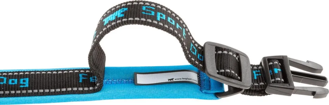Ferplast Sport Dog Halsband - 55 cm - Blauw/Zwart