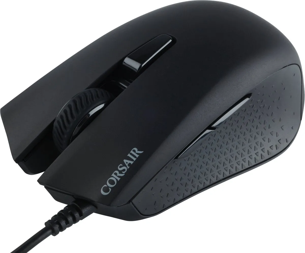 Corsair Harpoon RGB Pro Gaming Muis 12000 DPI - Zwart - afbeelding 6 van 6