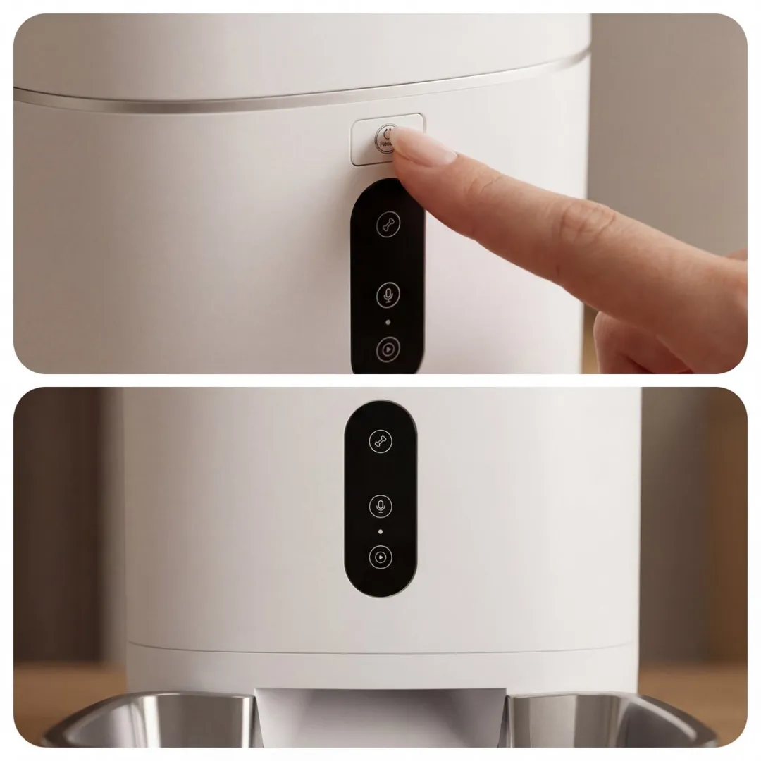 Princess Smart 610060 Automatische Voerbak - 6L - App-Bediening - Roestvrijstalen Kom