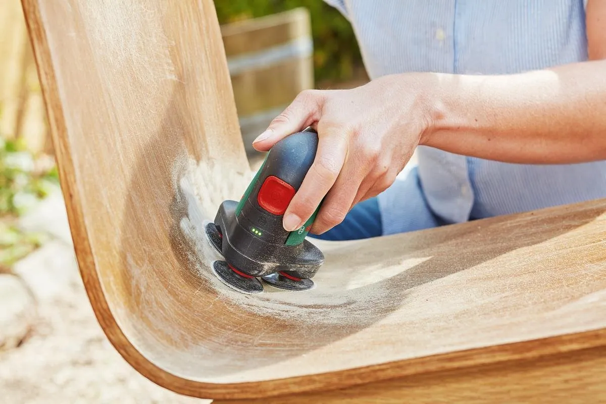Bosch EasyCurvSander 12 Accuschijfschuurmachine 06039C9002 - 12V 2,0Ah