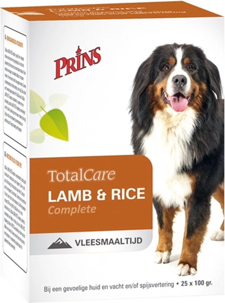 Prins TotalCare Dog Lamb & Rice 2,5kg