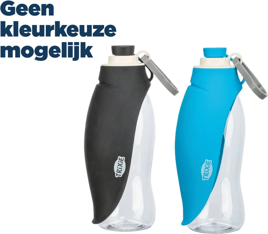 Trixie Drinkfles met Bakje Silicone 550ml