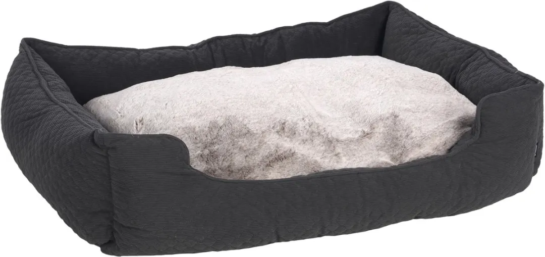 Flamingo Mand Fahra Rechthoekig Donkergrijs 100cm