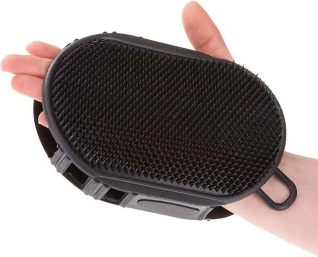 Ferplast Massage- en Trimhandschoen 11x15cm - Zwart