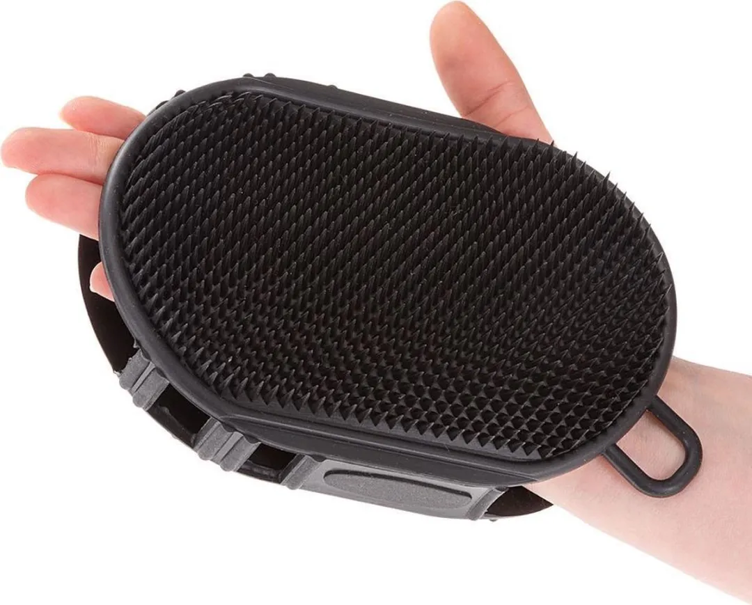Ferplast Massage- en Trimhandschoen 11x15cm - Zwart