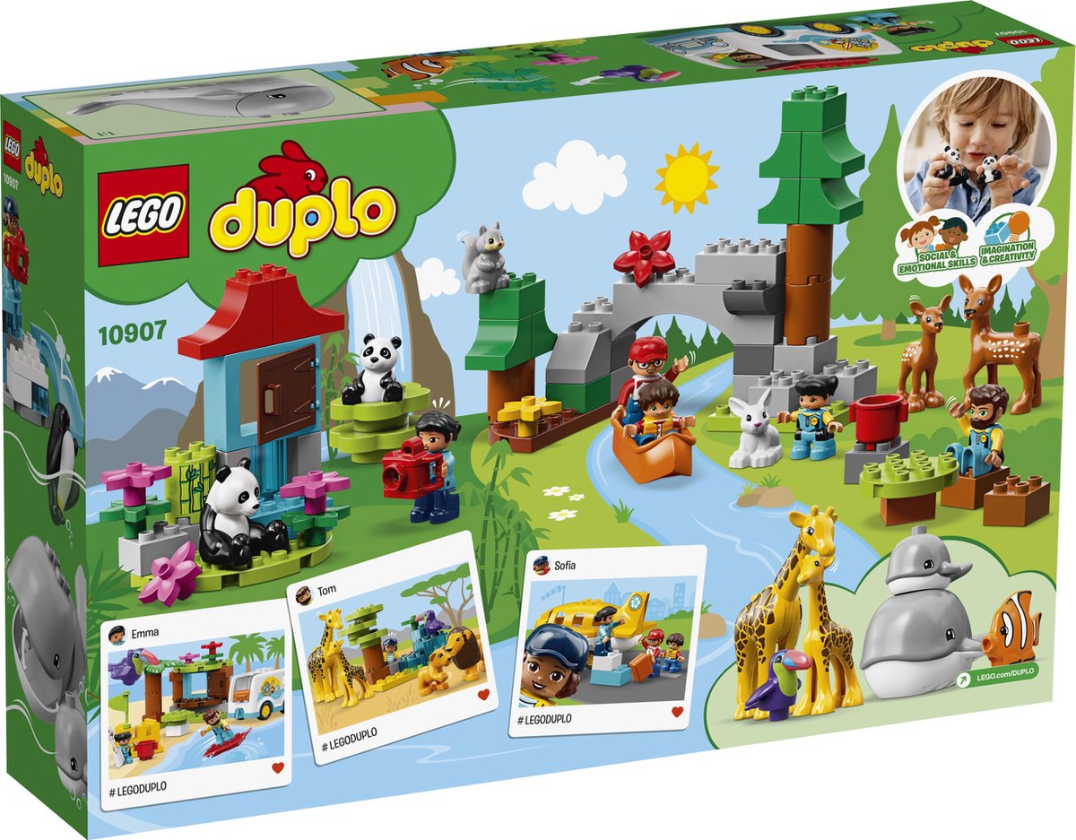 LEGO DUPLO Dieren van de Wereld - 10907