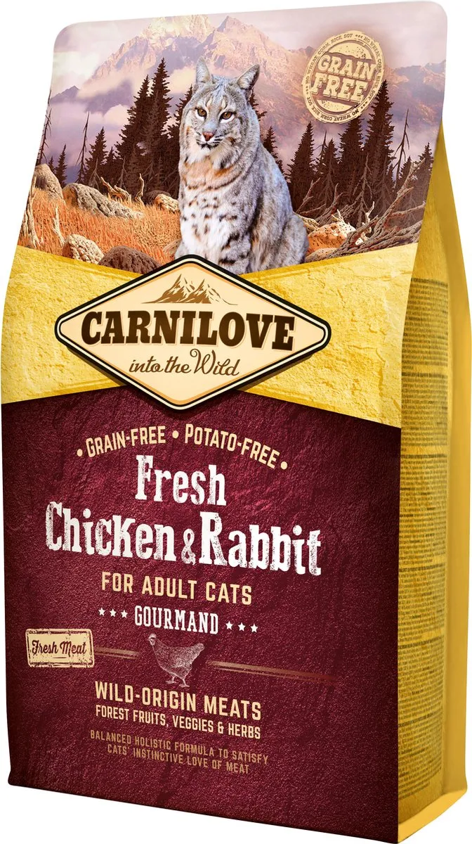 Carnilove Fresh Hondenvoer Kip & Konijn 2kg