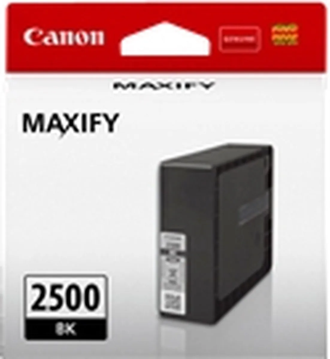 Canon PGI-2500BK Inktcartridge - 1000 pagina's - Zwart