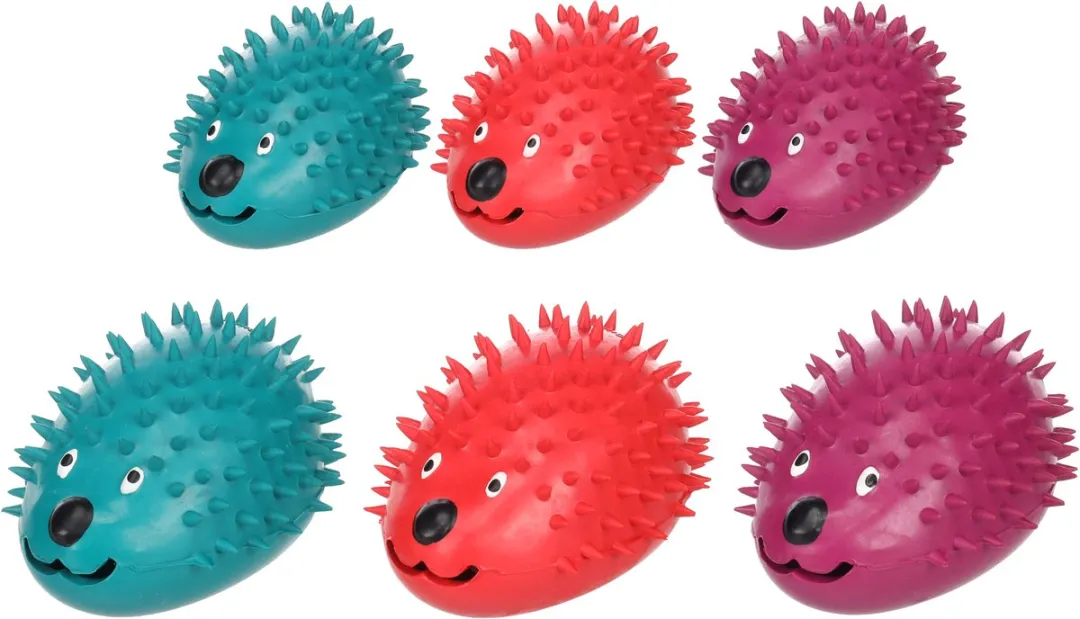 Flamingo HS Stako Rubber Egel 8,1x10,7x7,3cm - Assortiment - afbeelding 3 van 5