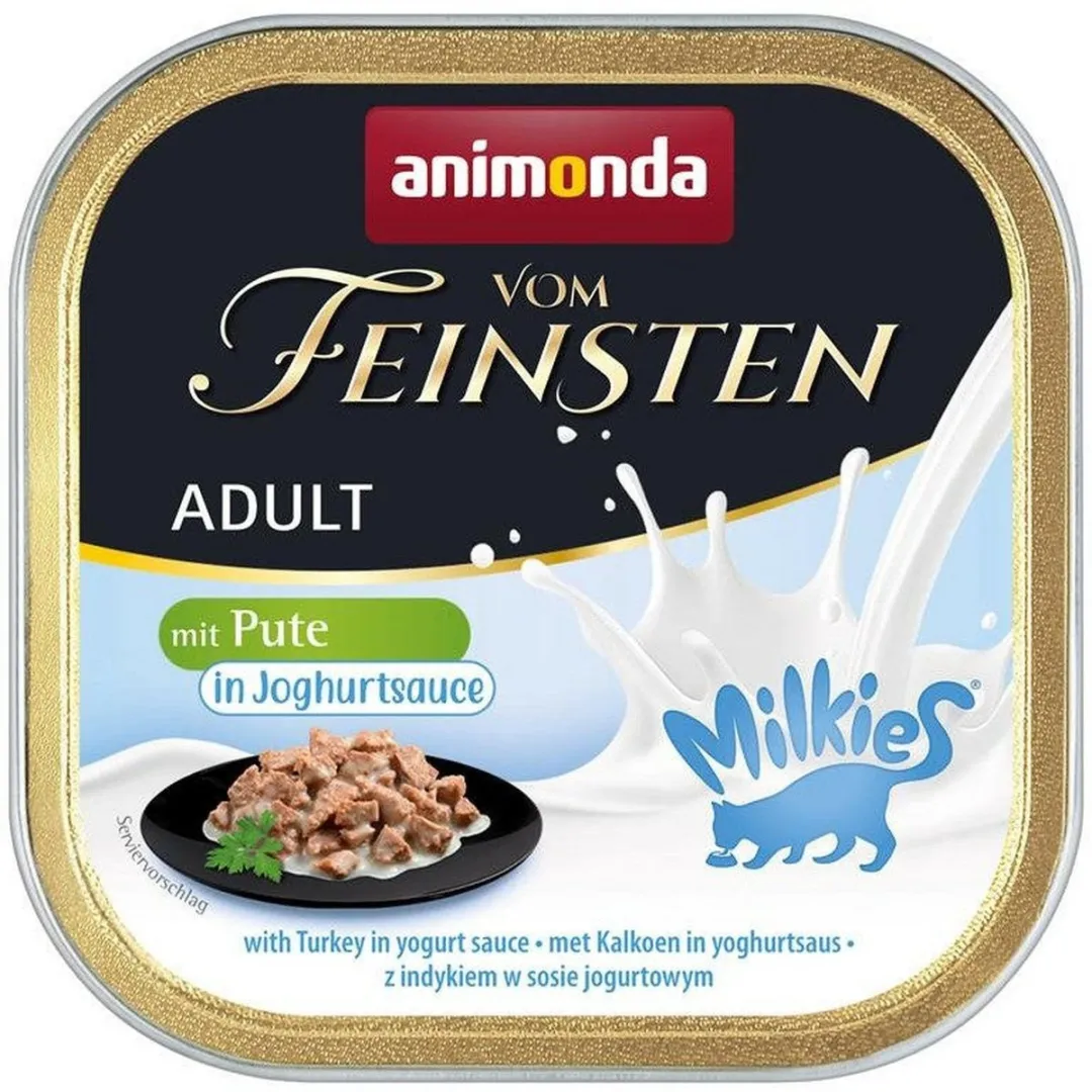 Animonda Cat Vom Feinsten Kalkoen Yoghurt 32x100g