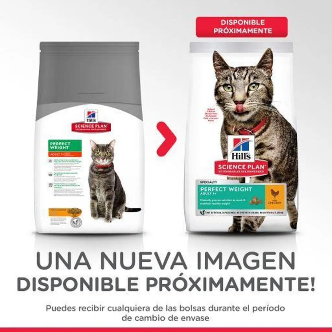 Hill's Science Plan Adult Perfect Weight Kattenvoer Kip 1,5kg