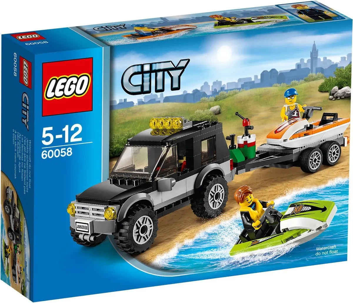 LEGO City SUV met Waterscooters 60058