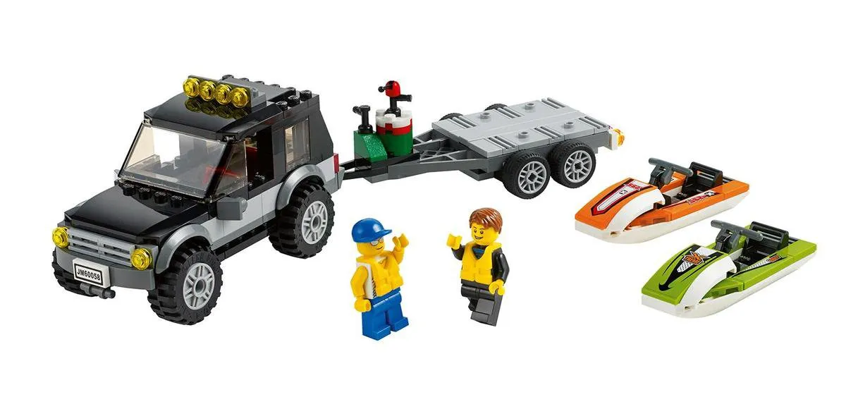 LEGO City SUV met Waterscooters 60058 - 219 Stukken