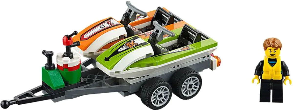LEGO City SUV met Waterscooters 60058 - 219 Stukken