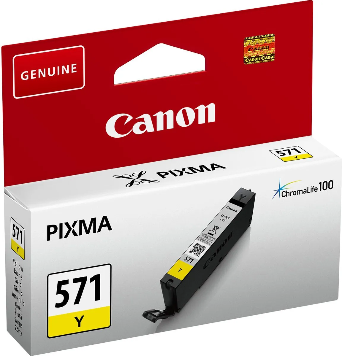 Canon CLI-571Y Inktcartridge Geel - 6ml