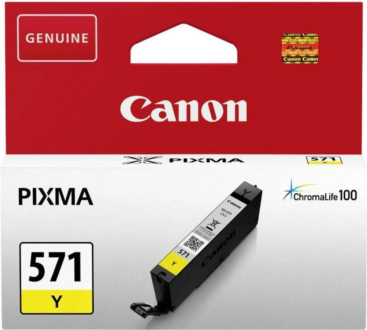 Canon CLI-571Y Inktcartridge Geel - 6ml