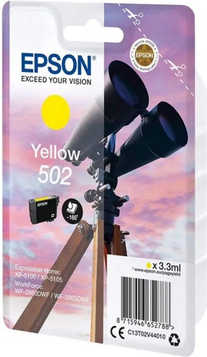 Epson 502 - Inktcartridge / Zwart
