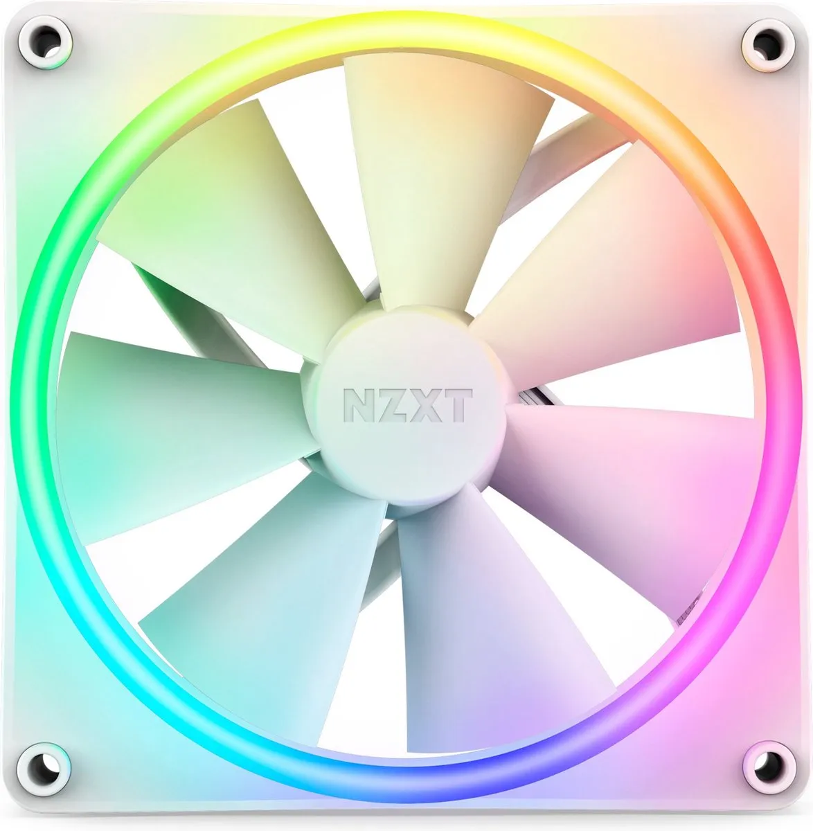 NZXT F140 RGB Duo - Single Pack - Wit - 140mm