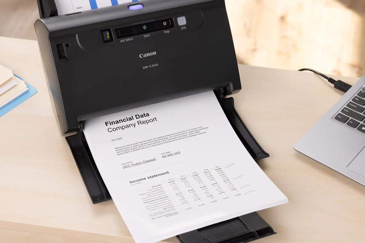 Canon DR-C230 Scanner - A4 - 30 ppm - Zwart