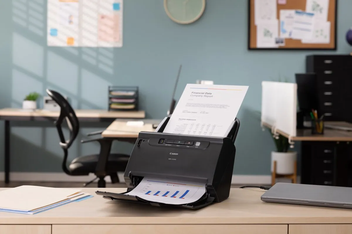 Canon DR-C230 Scanner - A4 - 30 ppm - Zwart