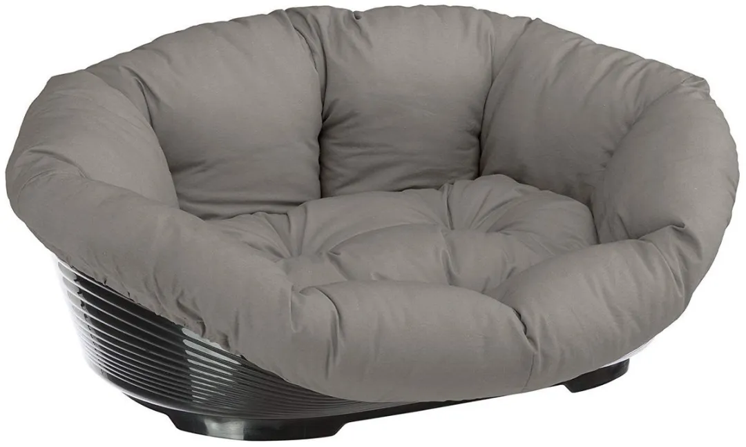Ferplast Hondenmand met Kussen 52cm - XS Grijs