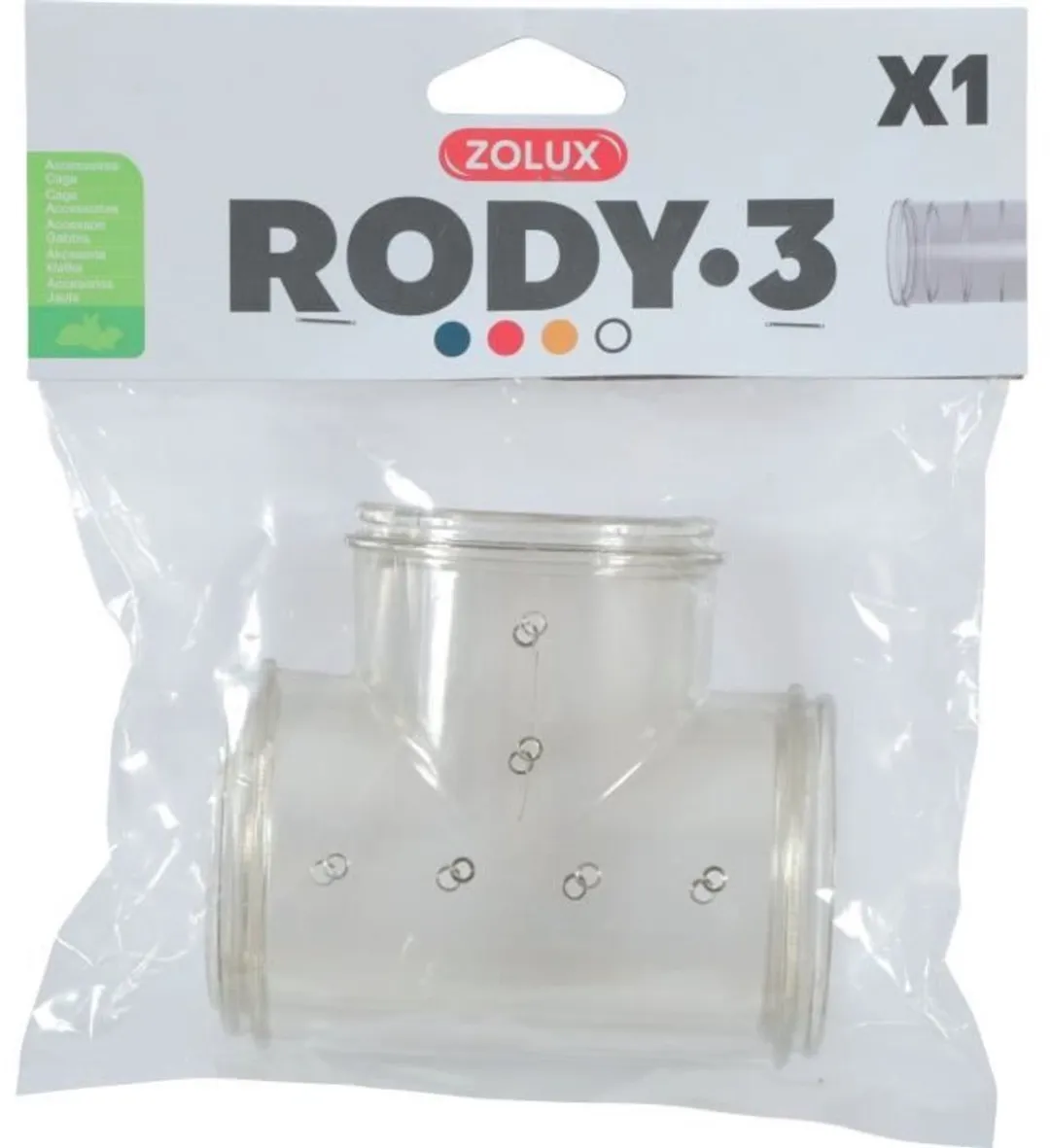 Zolux Roylounge T-buis voor Rody3 Knaagdierkooi