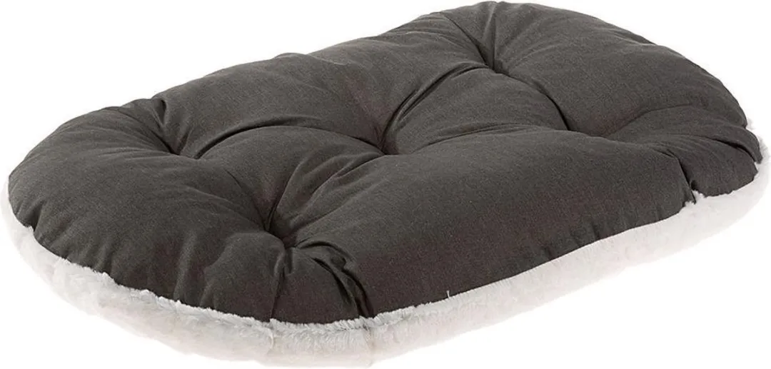 Ferplast Hondenkussen Relax Bruin & Beige 65x42cm - afbeelding 3 van 3