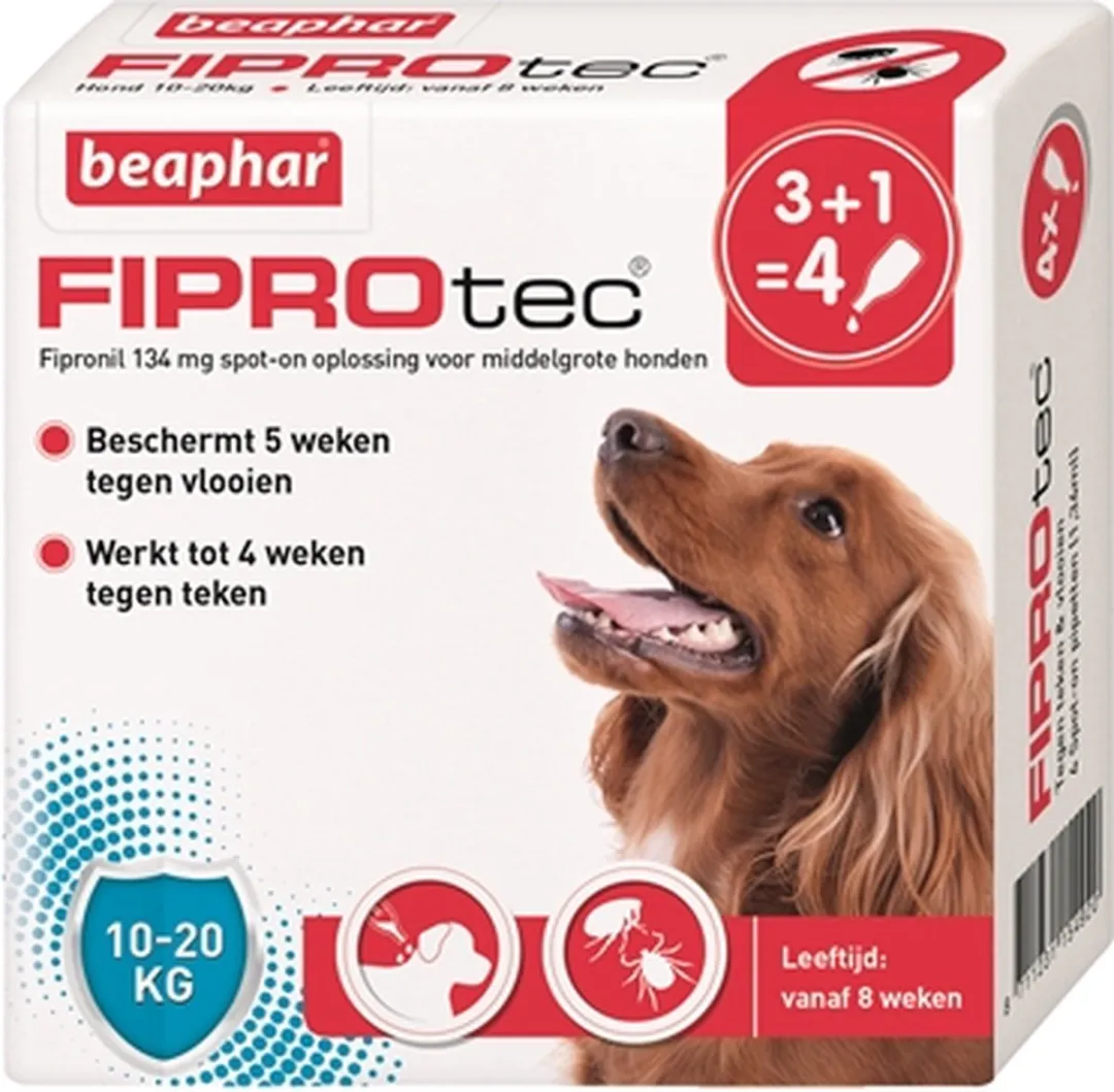Beaphar FiproSpot 10-20kg Hondenpipetten