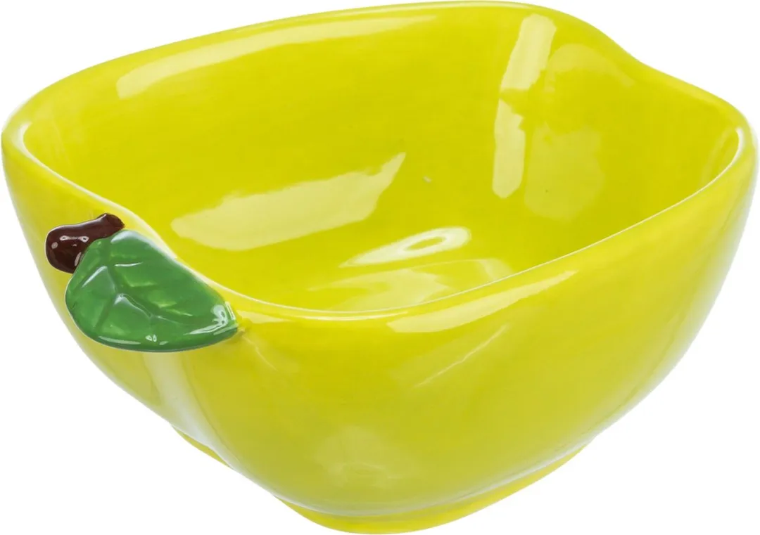 Trixie Keramiek Voer- en Waterbak 12x11cm - 180ml - Groen - afbeelding 2 van 2
