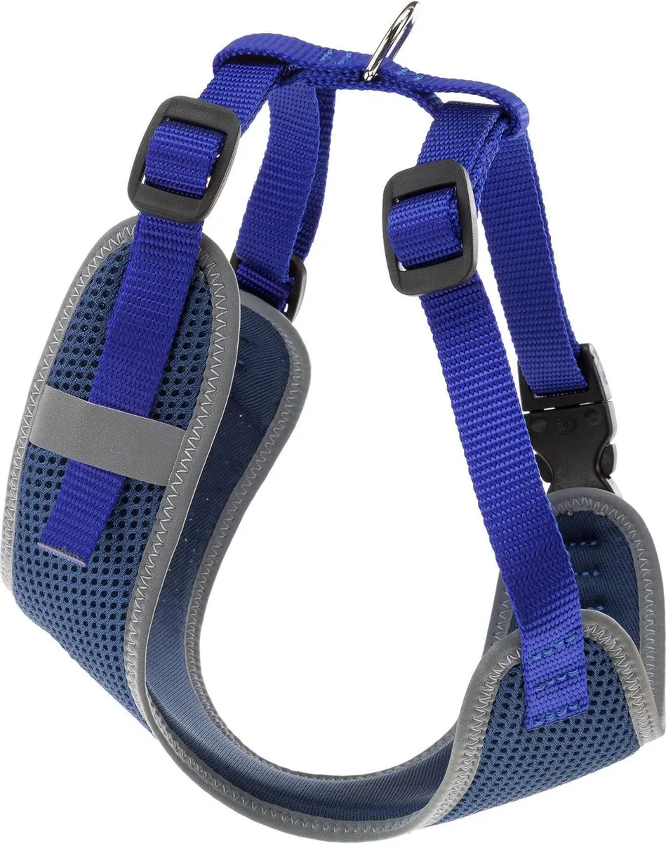 Ferplast Nikita Nylon Hondentuigje - Blauw XXS