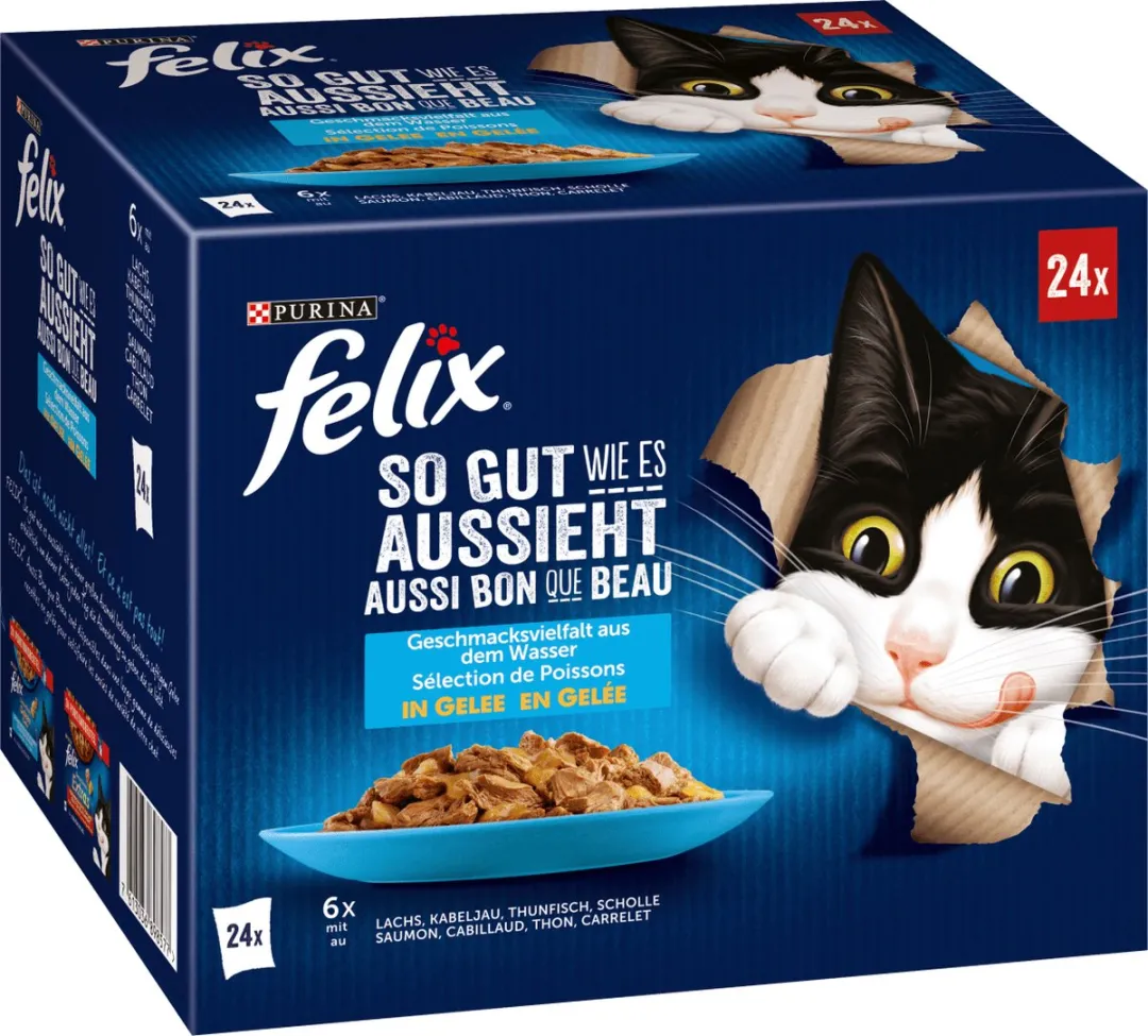 Felix Katten Natvoer Multipack - 24x85g - afbeelding 6 van 6