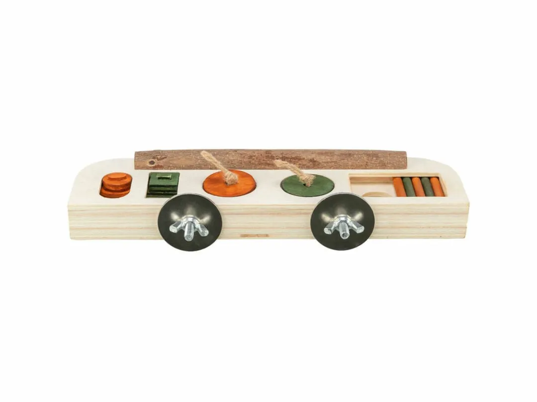Trixie Snackspeelgoed Hout - Blauw - afbeelding 3 van 5