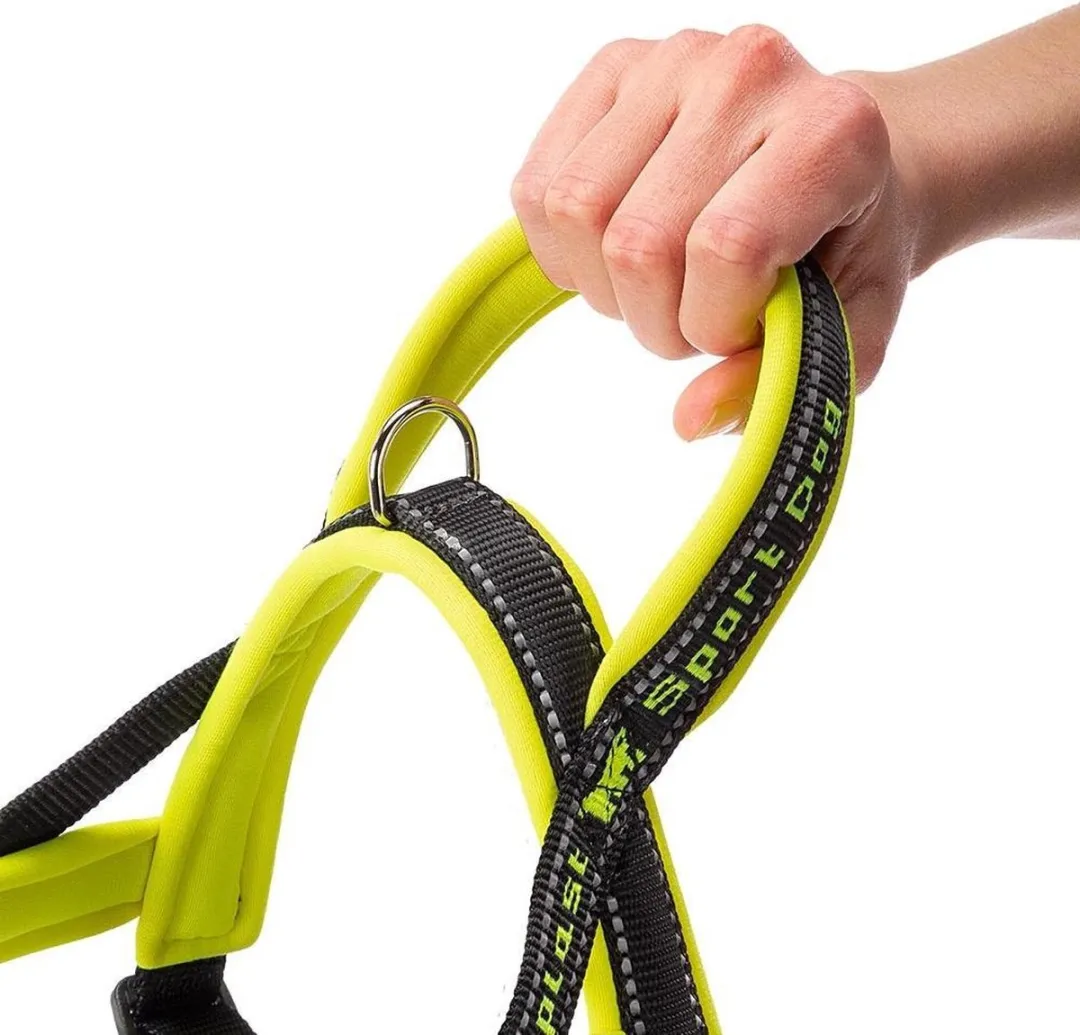 Ferplast Sport Hondentuig Geel/Zwart - Maat S - afbeelding 5 van 6
