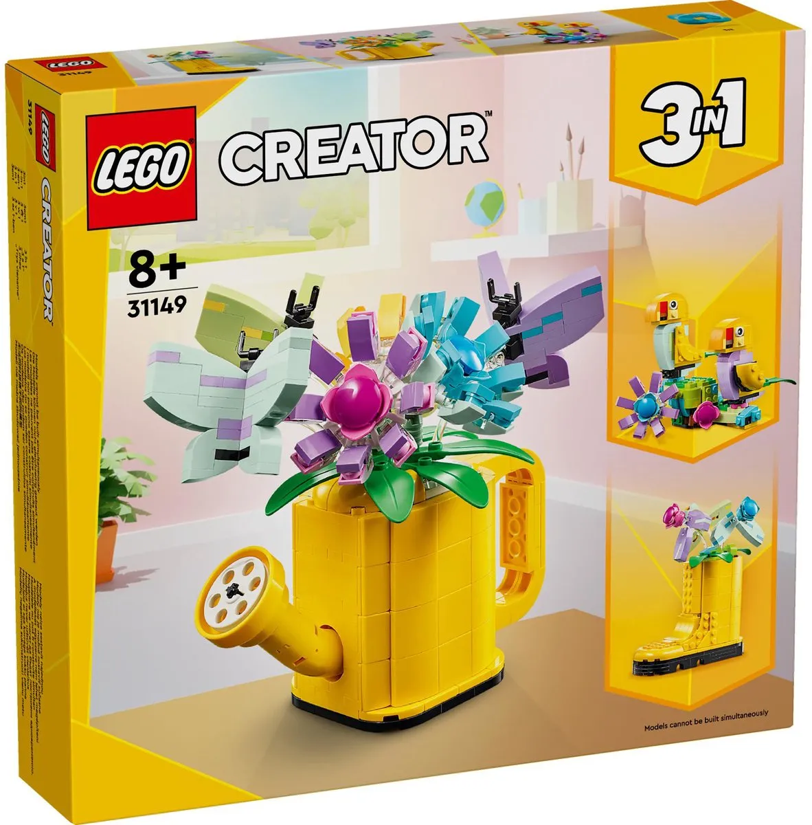 LEGO Creator 3in1 Bloemen in Gieter 31149 - 420 Stukken
